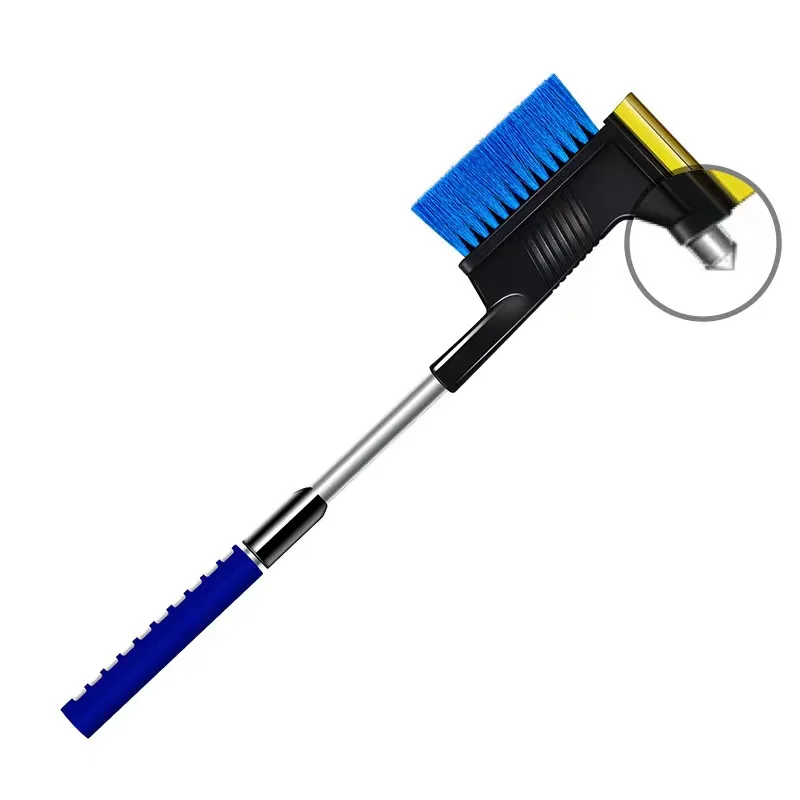 Car Truck SUV Anti-Freeze Extreme Durability Extendable Snow Brush with Squeegee Ice Scraper Telescoping Foam Grip