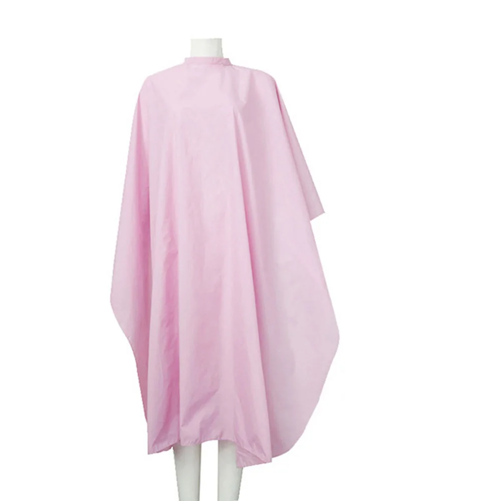 
Peluqueria Black Polyester+PVC Barber cape Hairdresser Hair Cutting Gown Apron Waterproof Barber Hair Styling Tools back color 