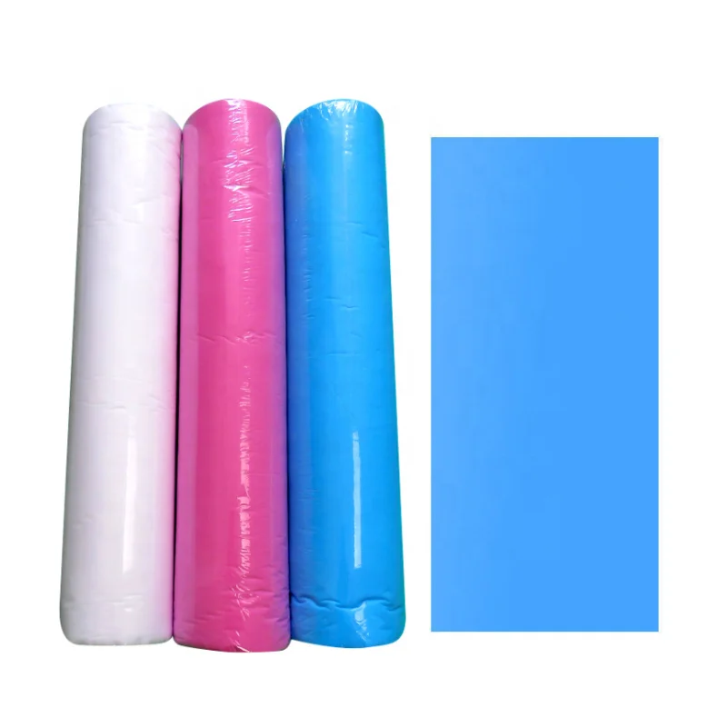 Beauty Medical Consumables Pp Non Woven Dispos Massage Sheet Disposable Bed Cover Roll Pp CE Massage Accessories 3 Years Class I