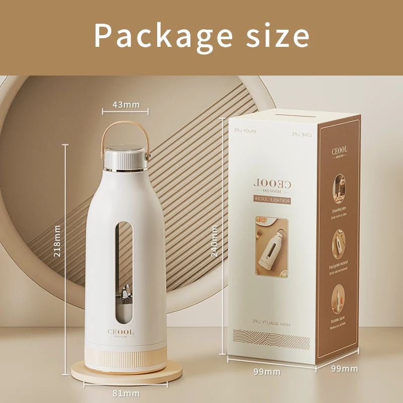 Fruit Smoothie Personal Mini licuadora Bender Portable Mixeur Mini Juice Blender