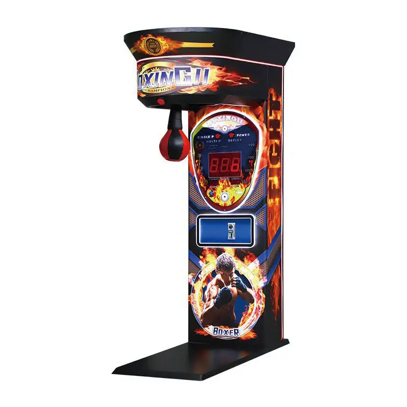 Hot Sale Newest Coin-Operated Boxing Arcade Machine Sport Style Punching machines boxing for entertainment center