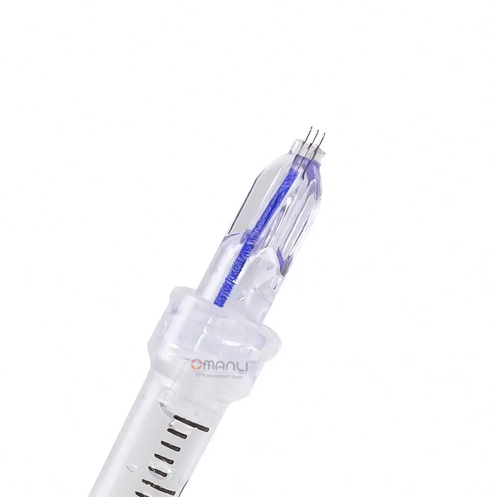 1Pc Multi Needle 4Pin Filorga Nanosoft Micro Needles Skin Booster Mesotherapy Microneedle 34G 1.2Mm/1.5Mm 4 Pins 5Pins