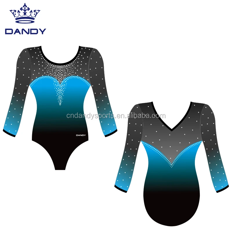 Гимнастические трико на заказ, танцевальные трико черного и желтого цвета