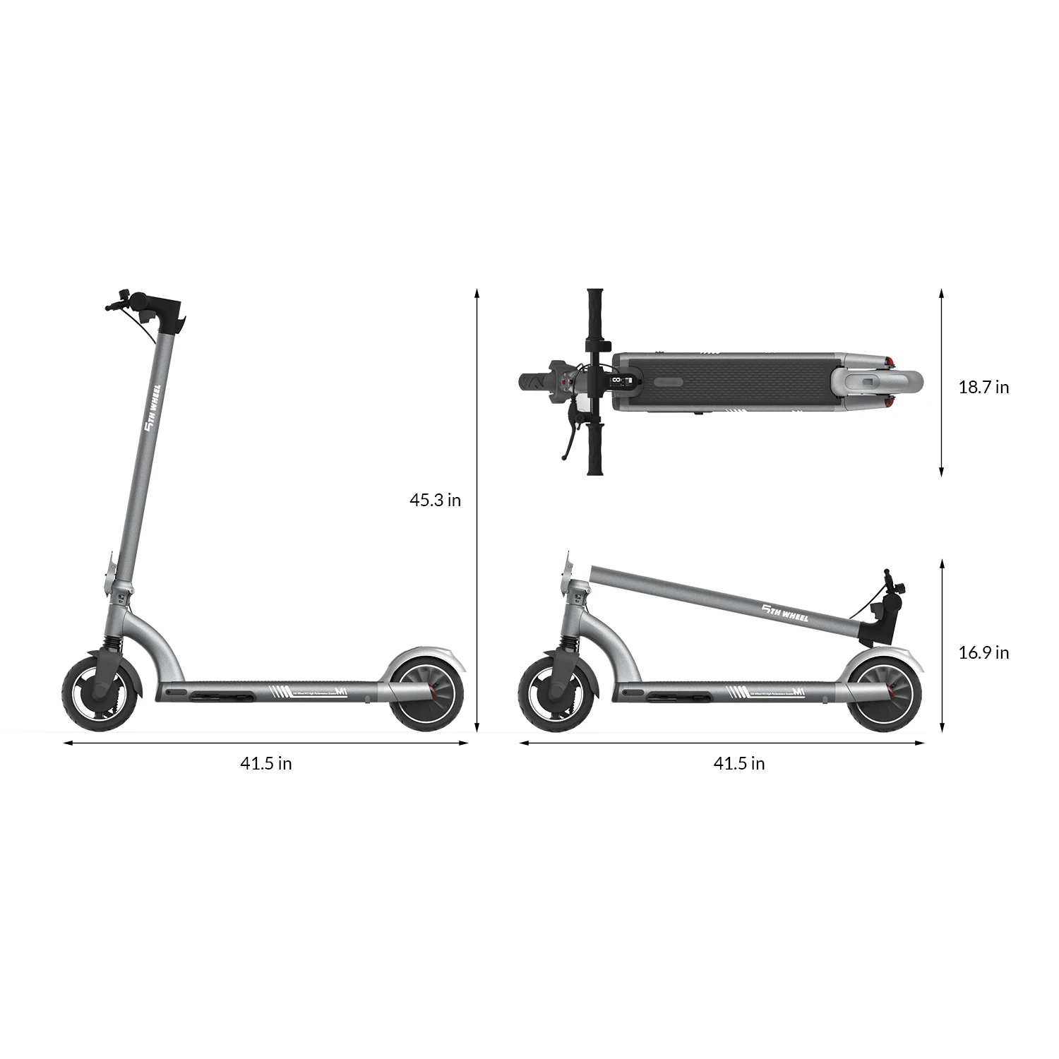IF Award Bluetooth High Speed Folding Electric Scooter Stand EEC COC Scooter Electric From China