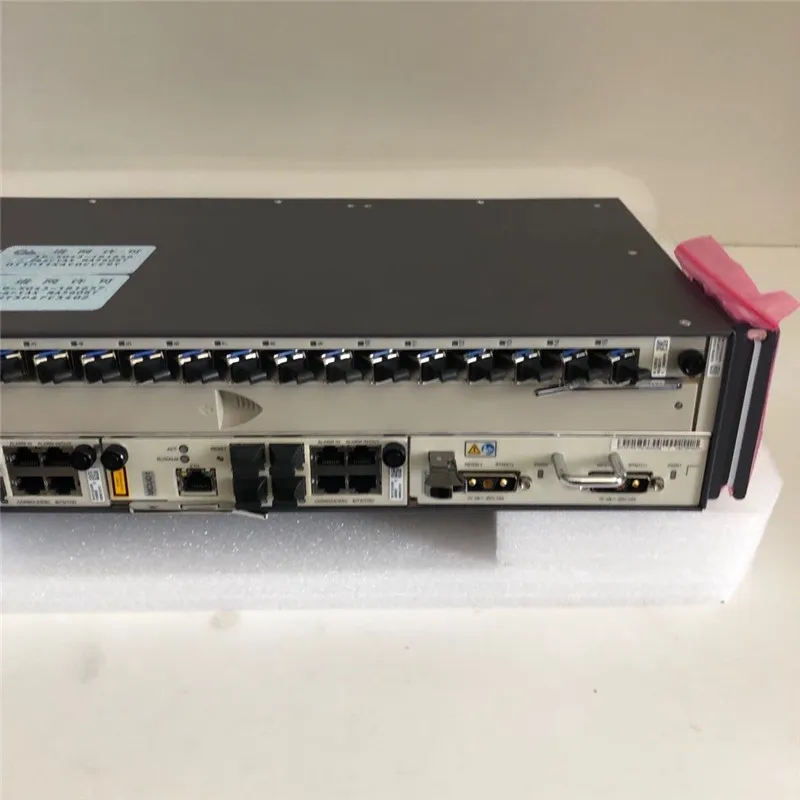  2 слота Mini OLT MA5608T Subrack с питанием переменного/постоянного тока и двойным исходящим каналом для