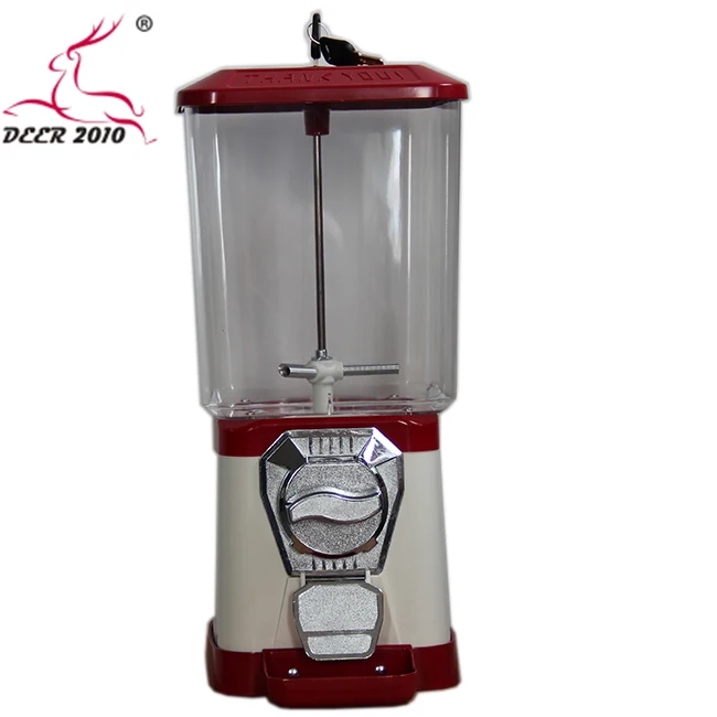 white capsule bulk candy gumball vending machine 1~1.4 inch for kids park school supermarket