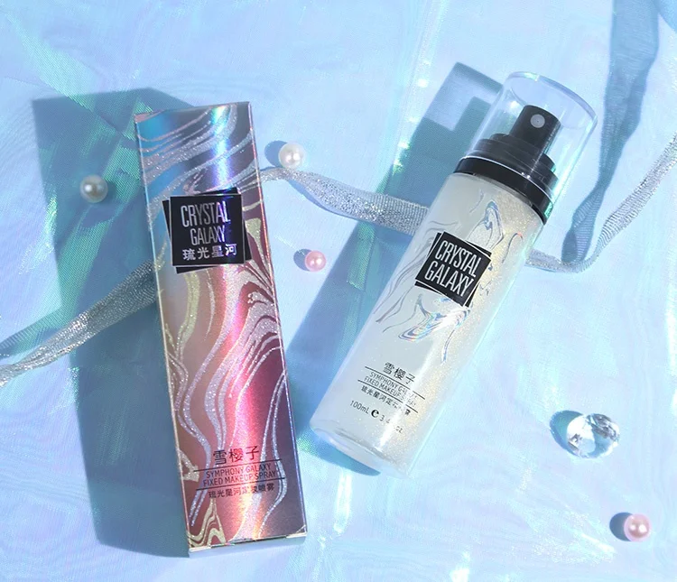 Face matte waterproof setting spray Oil Control liquid highlighter