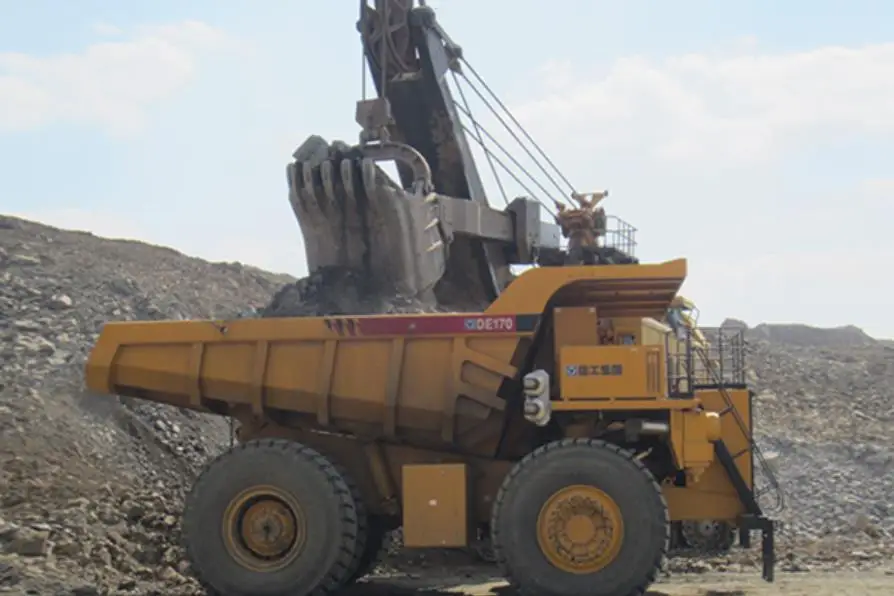 
XCMG 170 ton XDE170 mining dump truck for sale 