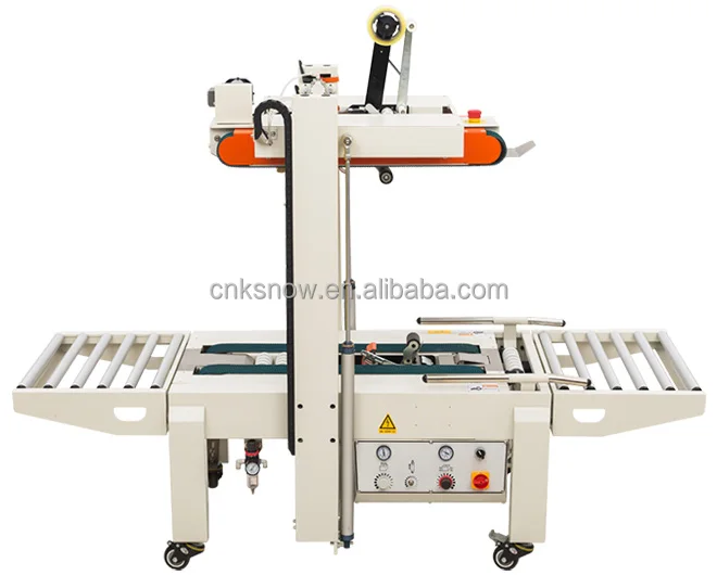 High efficiency up and down driving automatic adhesive tape carton sealer carton sealing machine