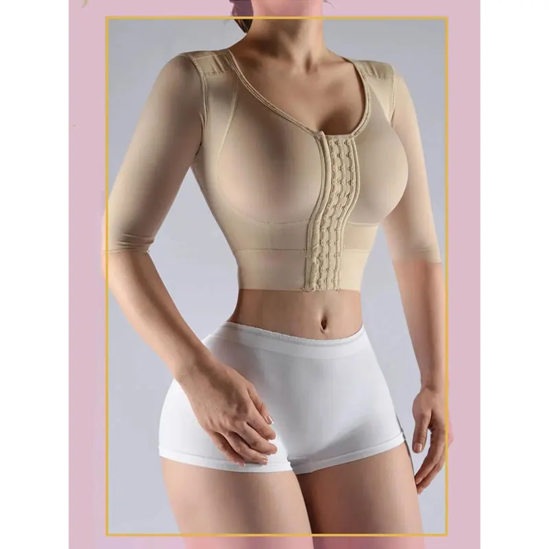 Soft Comfortable Sports Post-Op Bra With Built-In Sleeves Best Postsurgery Bras 2023 Large Breasts Sports Bra for Sale