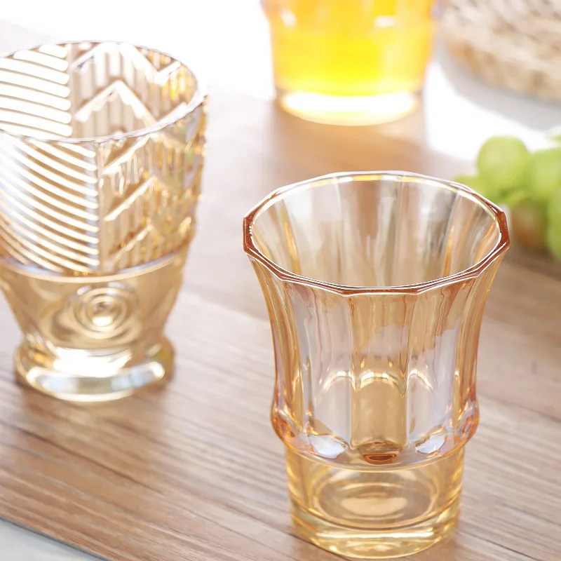 glass cup set tumbler water glass mug