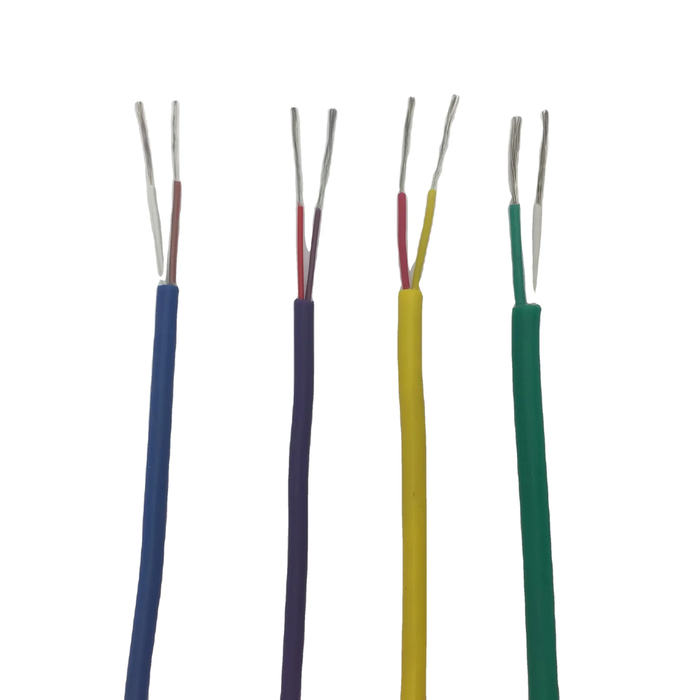K type custom size Fiberglass Insulated K type Thermocouple Extension Wire