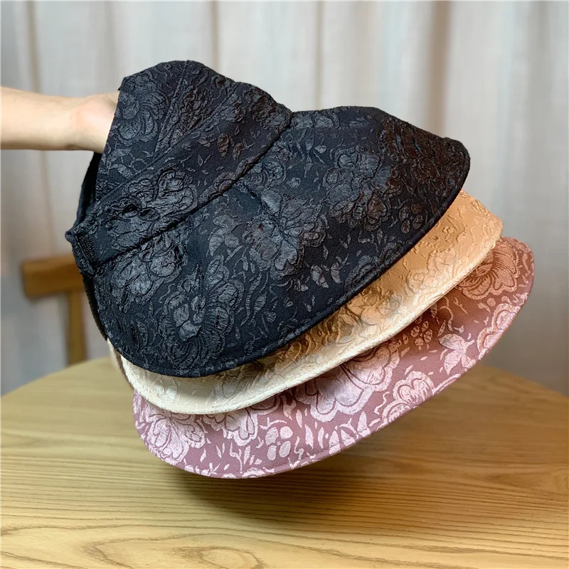 Hot sale Sunhat Soft Printed Sunscreen Hat Outdoor UV Hollow Top Sunshade Sunvisor