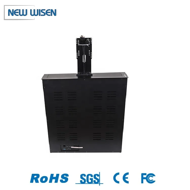 Обычный моторизованный выдвижной ЖК-монитор для телевизора, выдвижной монитор для конференц-стола