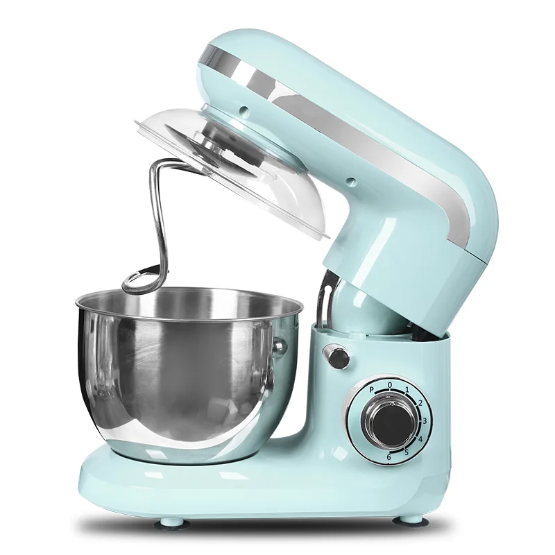 Steamer And Food Maker New 3 In 1 Egg Flour Kneader Bakery Baking Kitchen Spiral Planetary Mixer Bread Dough Cake Mixer Machine Stand Food Mixer Multifunction