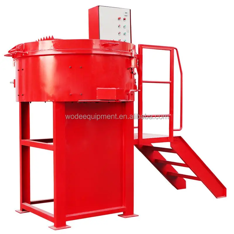 High competitive price 800kg Castable Pan refractory Mixer for sale
