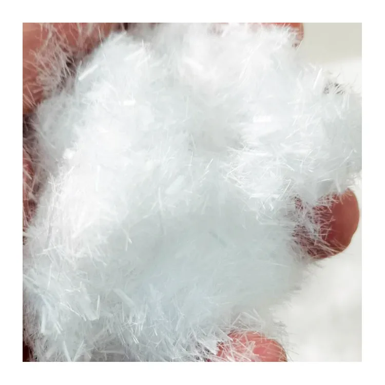 Polypropylene staple fiber for concrete cement mortar