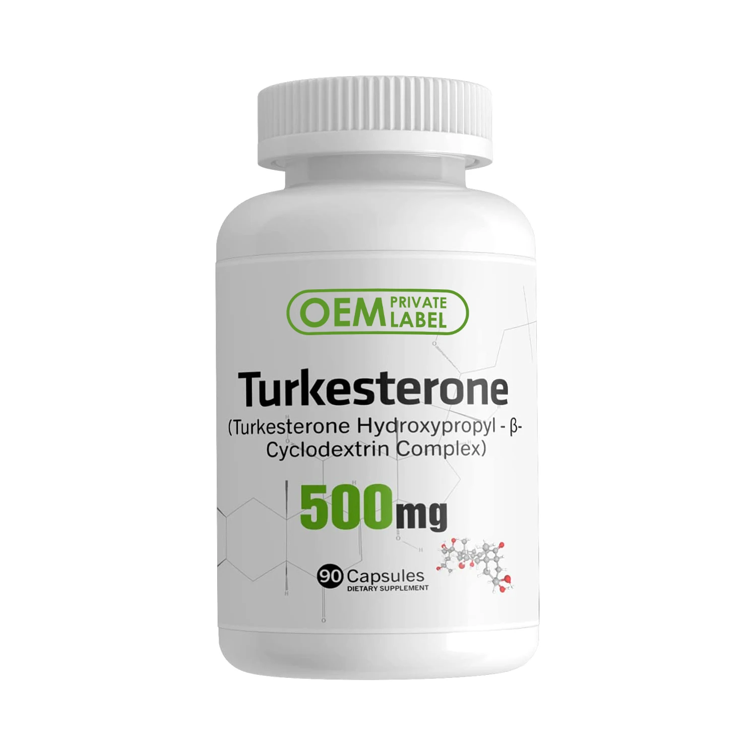 OEM factory price 500mg turkesterone capsules food supplements healthcare supplement herbal supplement turkesterone capsules