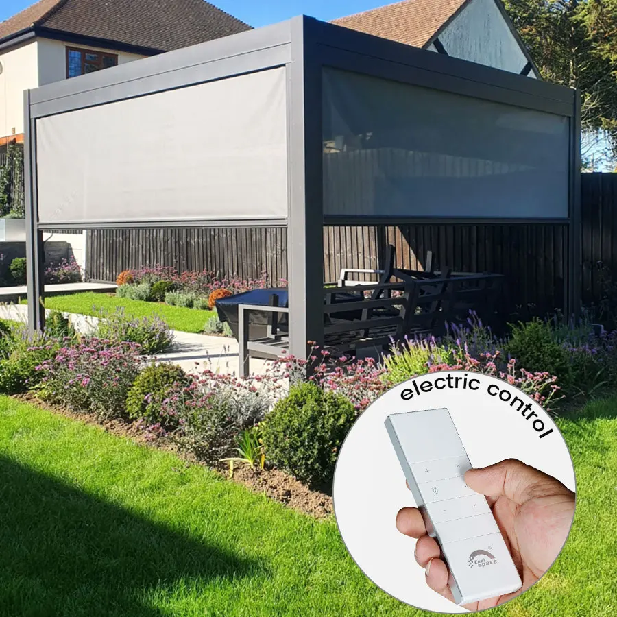 China manufacturer wholesale outdoor aluminum pavilion 3x3 4x4 5x4 6x4