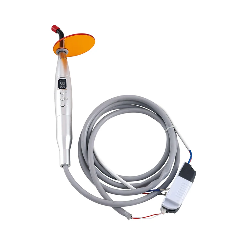 Hongke Brand Metal Material Wired Dental Curing Light Dental LED Curing Lamp