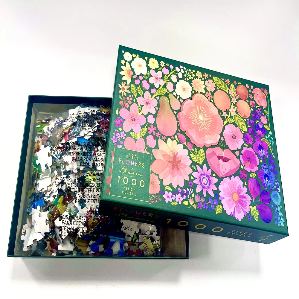 Waterproof 14 Years & Up Rompecabeza 3d For Adults Brain Custom Photo Jigsaw Puzzles 1000 Pieces