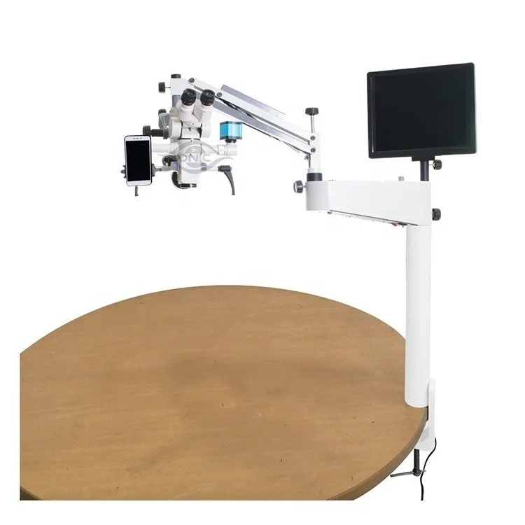 Digital Portable Advanced High Definition 3 Step Neurosurgery Operating Microscope With Beam Splitter and Camera M-120