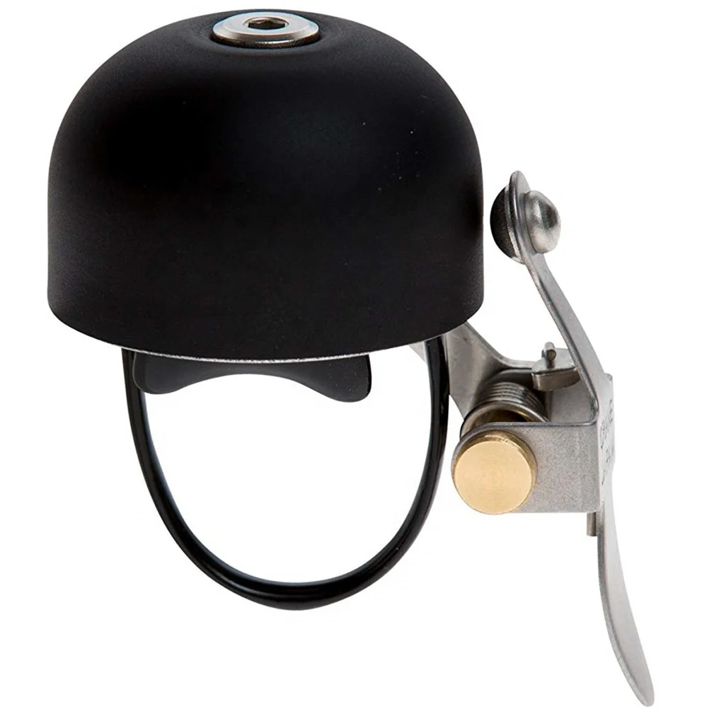 Crane E-ne bell co Japanese unique novelty Bicycle Bells Matt Black bell