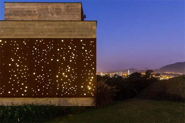 New design outdoor metal wall tree art privacy screen garden screen panels