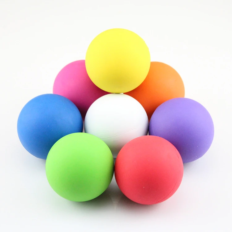 Less Greasy Custom Logo Rubber Lacrosse Ball