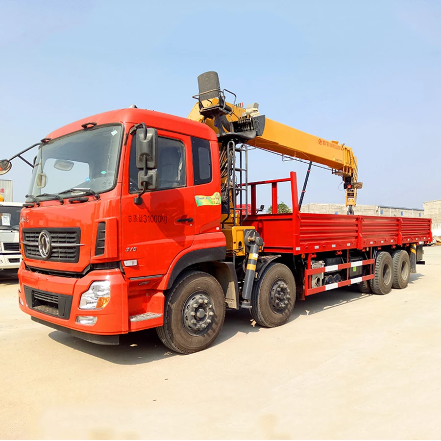 5 Ton 8 Tons 10 Tons Truck Mounted Crane Telescopic Mounted Crane