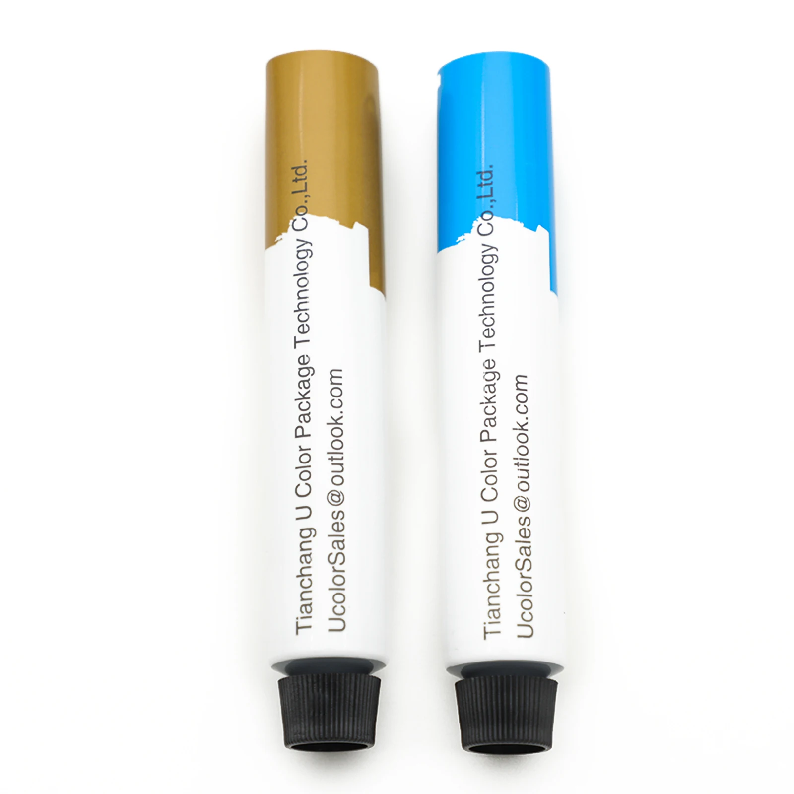 China Factory Good Quality Small Size Empty Aluminum Plastic Tube With PE Cover