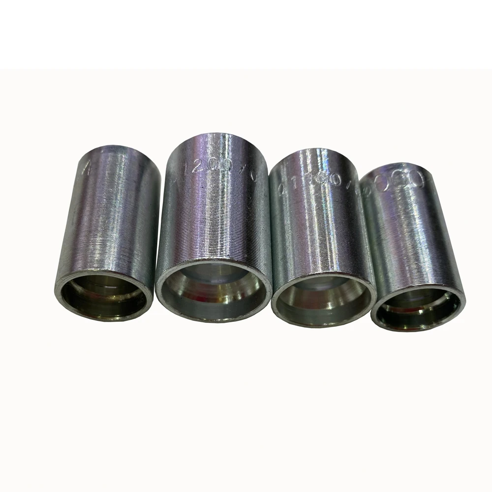 High pressure hydraulic adapter Hydraulic hose joint JIC internal thread integrated carbon steel hydraulic fitting
