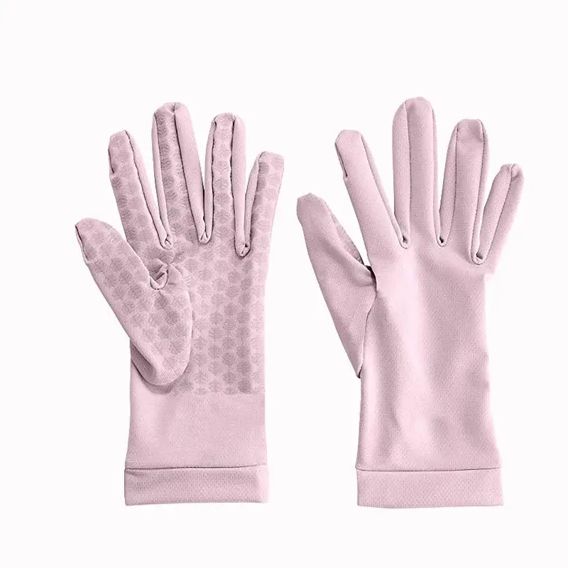 UV Fashionable Protective Sun Sunblock Screen Full Finger Hand Protect Gloves For Driving Riding