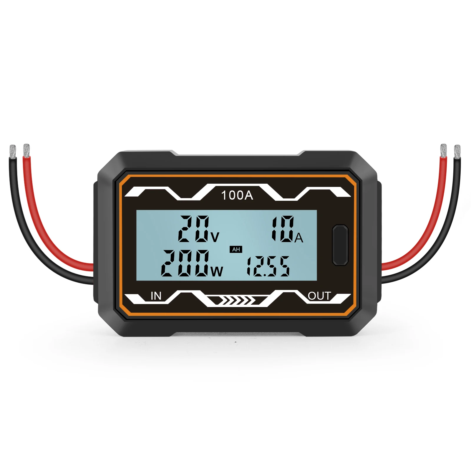 LCD Digital DC Power meter with 150A/ 200A/ 100A Display Voltage current power