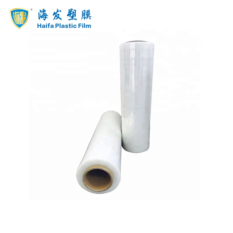Manufacture Plastic PE Transparent Cling Wrap Film with Various Adhesion