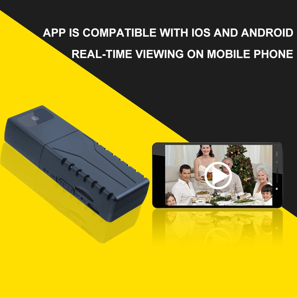 Wireless IP Camera Portable Wifi Mini Camera with Hidden Spy DIY Module