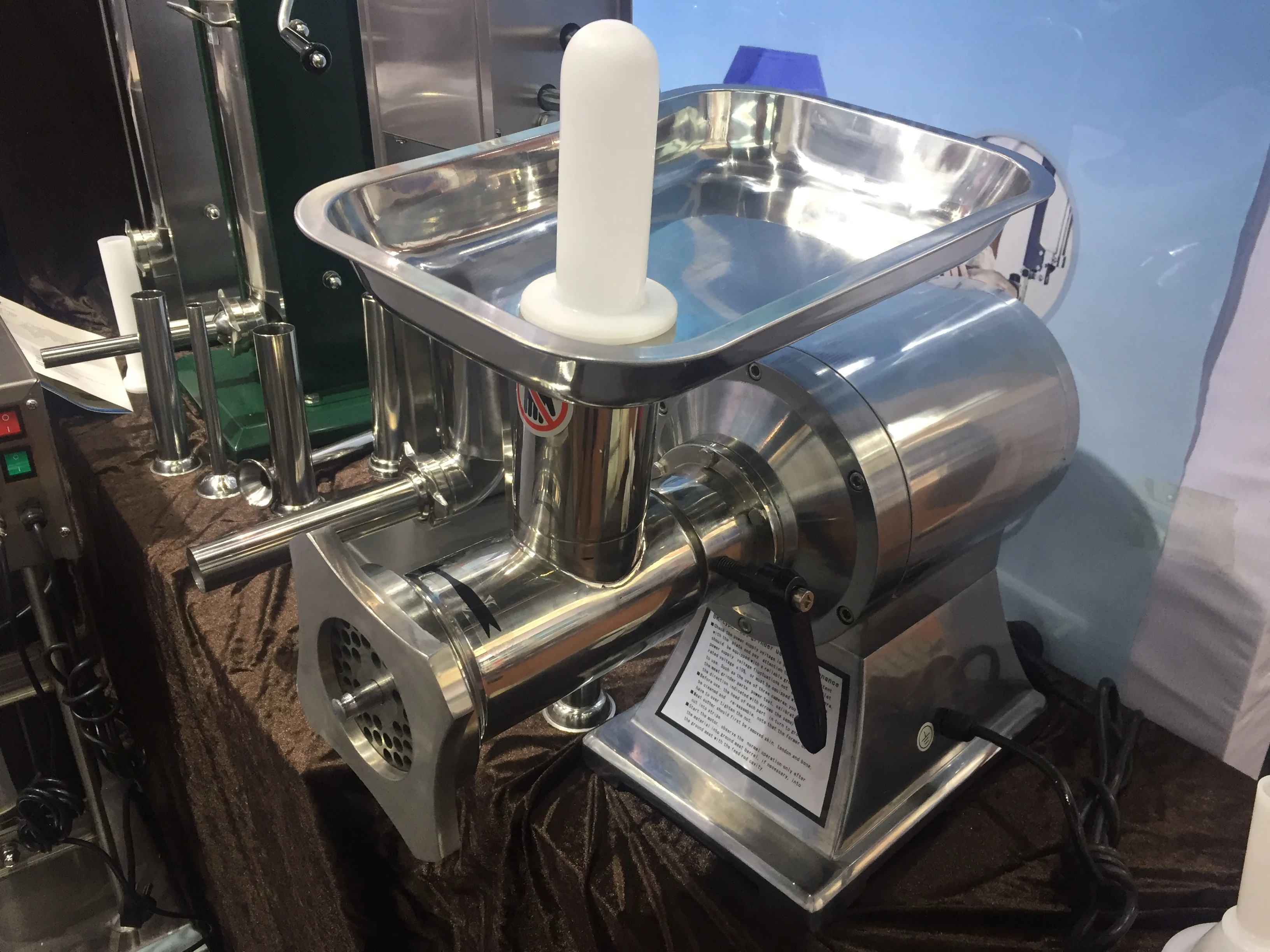 GRT-AL12D Portable 650W Aluminum Meat Grinder detachable meat mincer