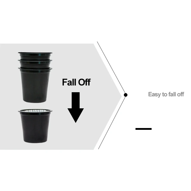 Coffee Espresso single serve sugarcane coffee disposable capsule 100% recyclable K cups with filter