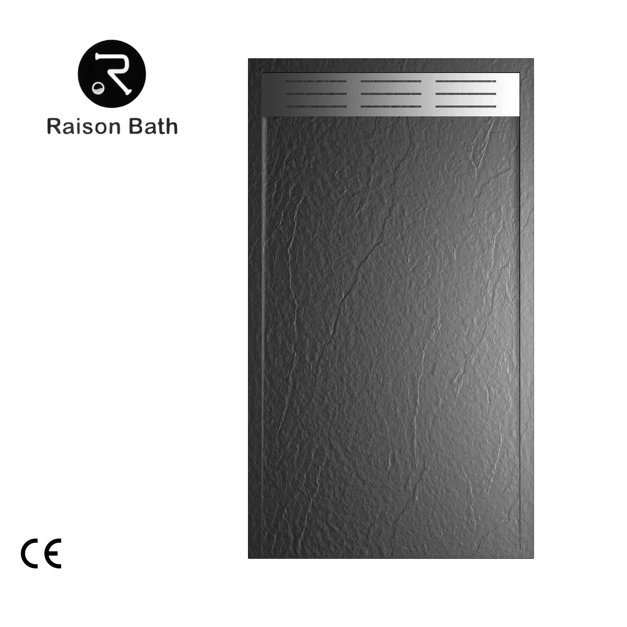 European style resin stone shower tray can be customized size body material variety of shower pan