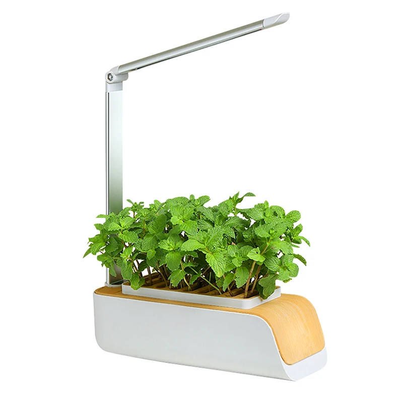 Indoor Hydroponic Garden Hydroponics ABS With 21 Pcs LED Grow Lights Growing System Smart Planter