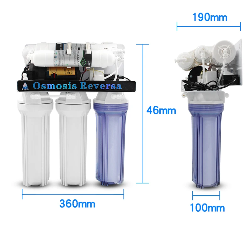 Household  Purification 7 Stages RO System Alkaline Water Filters Ro Water Purifier