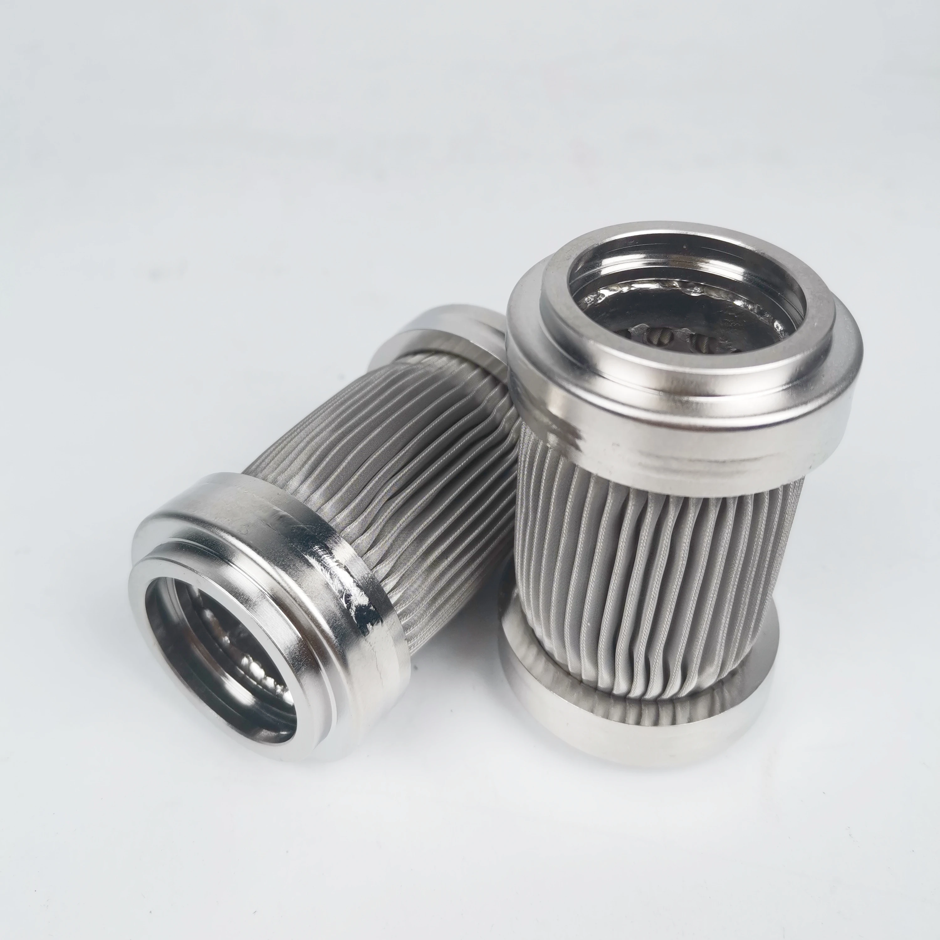 China polymer fiber candle type pleated filter cartridge hydraulic filter