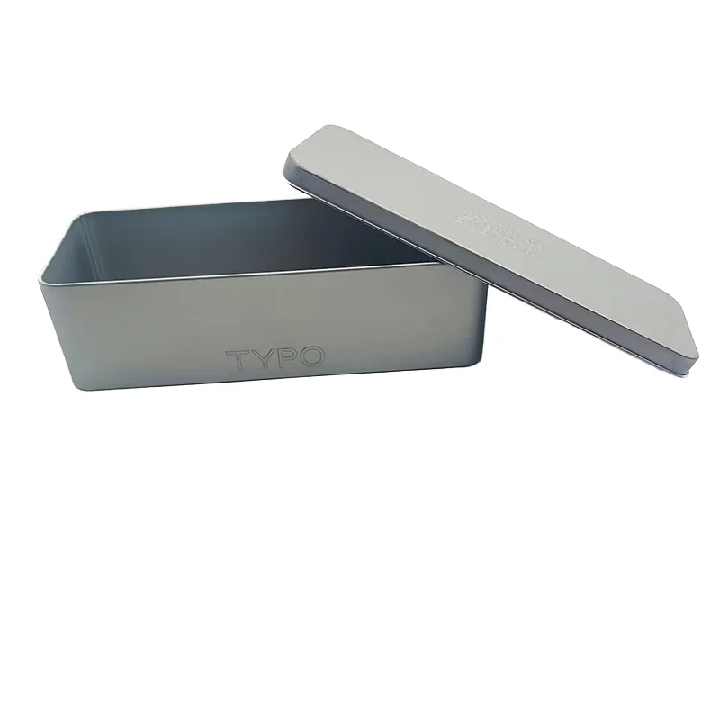 OEM manufacture wholesale custom embossed long tinplate box