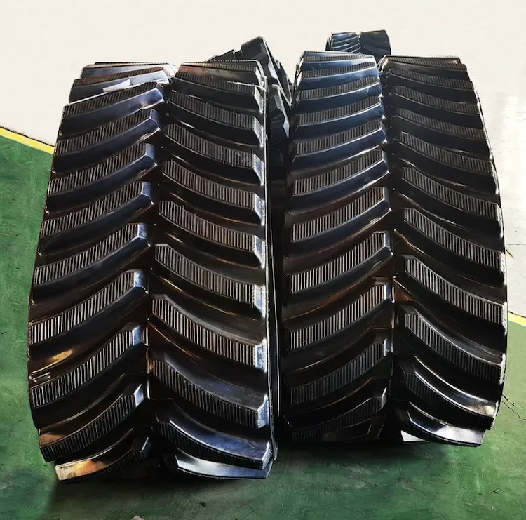 Hot sale Rubber Track Triangle Tractor Rubber Tracks for vehicle brand Cat 765 Track Crawler