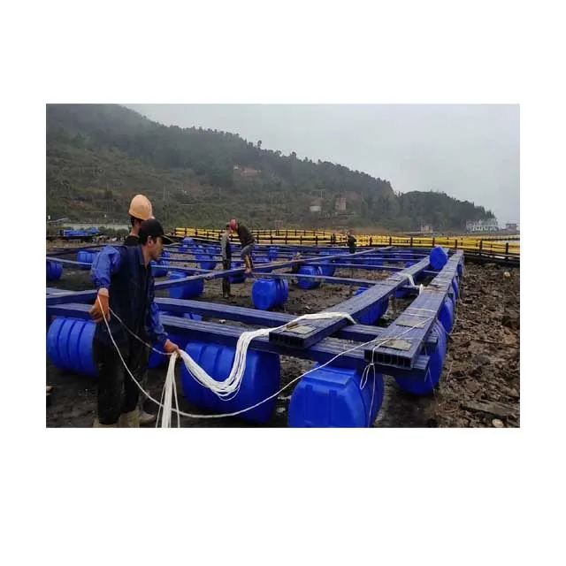 2022 durable hdpe  Aquaculture Traps Fish Farming Cage Float  Lake Albert