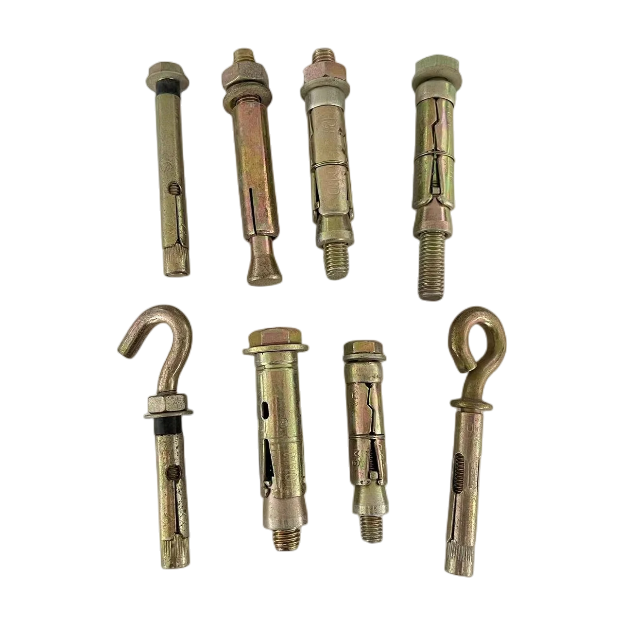 High Quality Factory Supply Anchor Bolts Yellow Zinc Plated Sleeve Anchor Stud Anchor