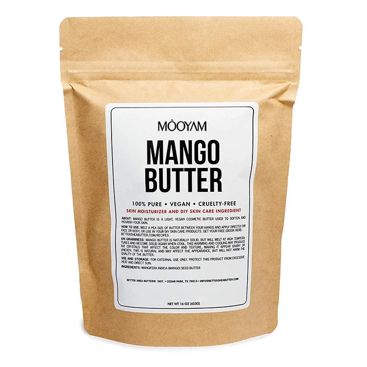 Free Sample Private Label Shea Butter Raw Organic Unrefined African Shea Butter Body Lotion Moisturizing Mango Butter