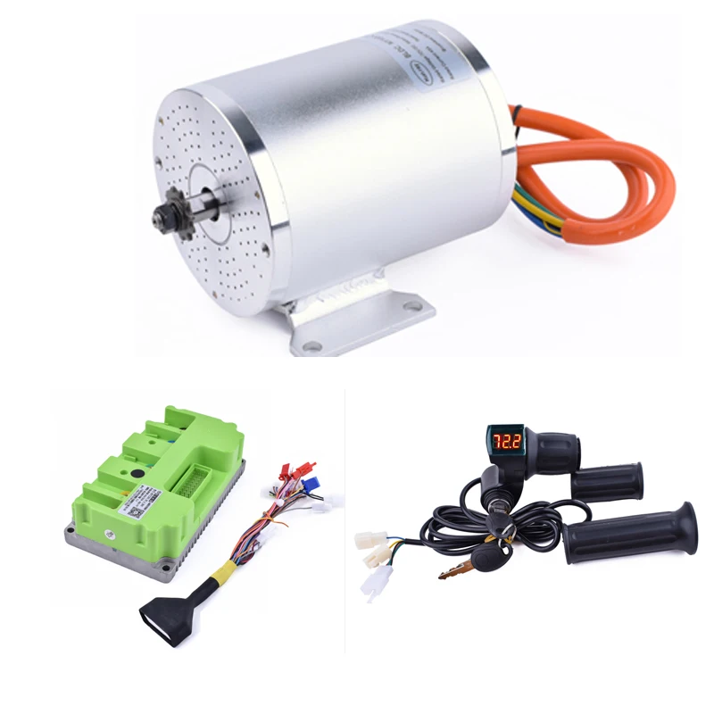 Kunray 72V 3000W Electric Brushless motor for Razor Electric Motorcycle FarDrive Controller for Electric Scooter 48v 2000W
