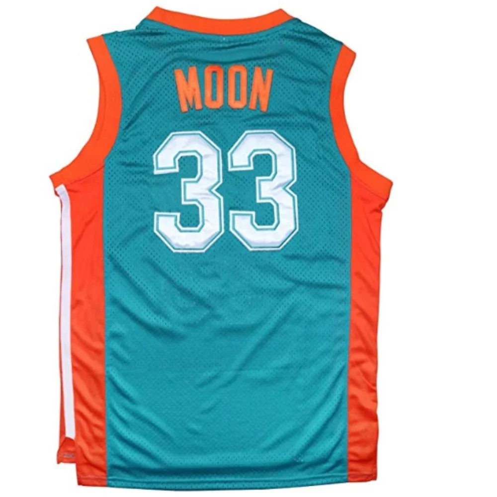 Баскетбольный Стич Джеки Мун двусторонняя Мужская сетчатая спортивная баскетбольная майка для командного мяча