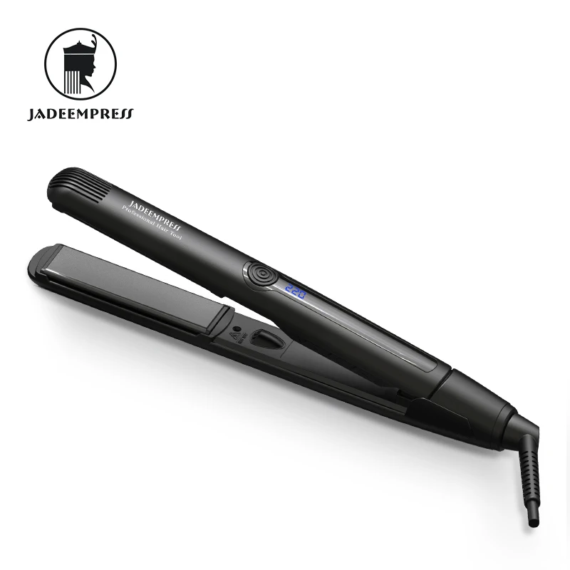 High Quality Customize Ceramic Hair Straightener Flat Irons For Home Use Private Label Iron With LCD Display